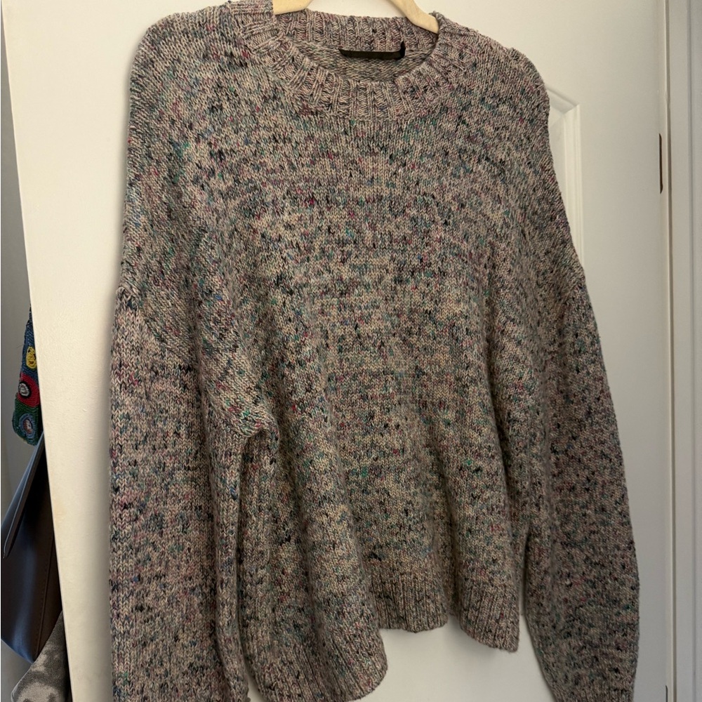 Jenni Kayne Speckled Knit Sweater
